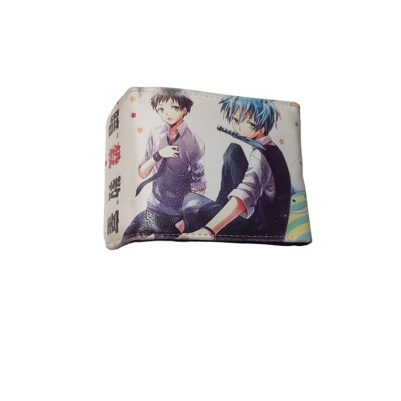 Anime Assassination Classroom Wallet Multi-Section View ID Snap Closure (Read) - Picture 4 of 6